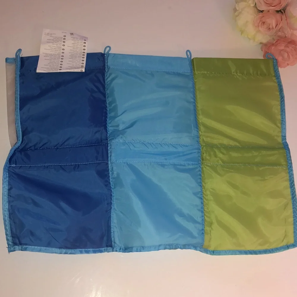 Ikea Kusiner 6 Pocket Wall Storage Organizer Blue & Green Kids wall Storage